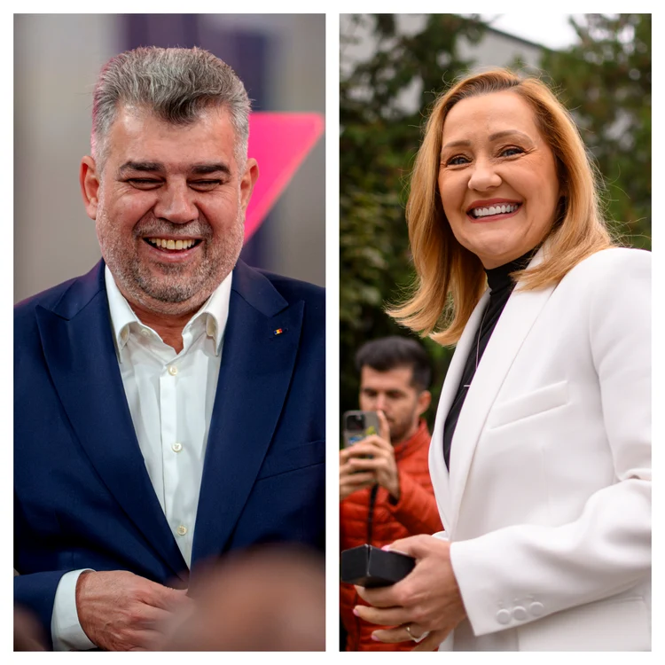 Marcel Ciolacu și Elena Lasconi intră în turul doi FOTO mediafax