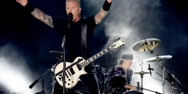 James Hetfield si Lars Ulrich Metallica foto guliver/getty images