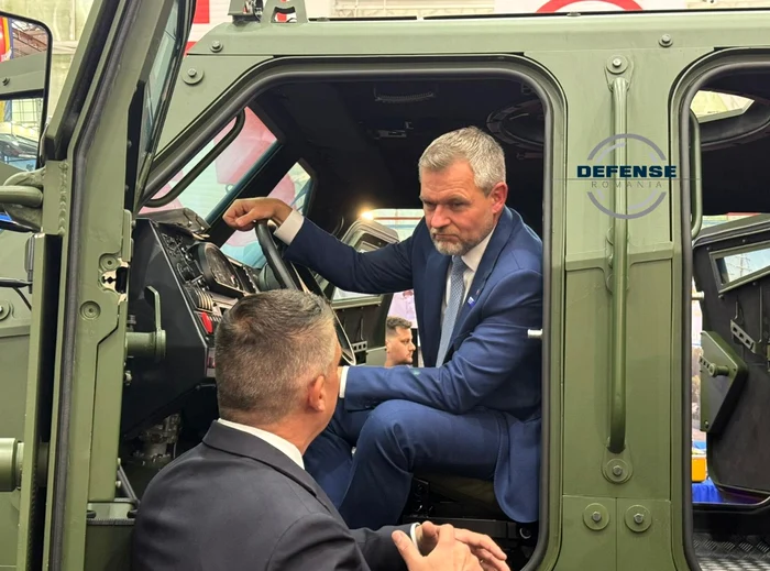 Președintele Slovaciei, Peter Pellegrini, la volanul VLAH, la BSDA 2026 