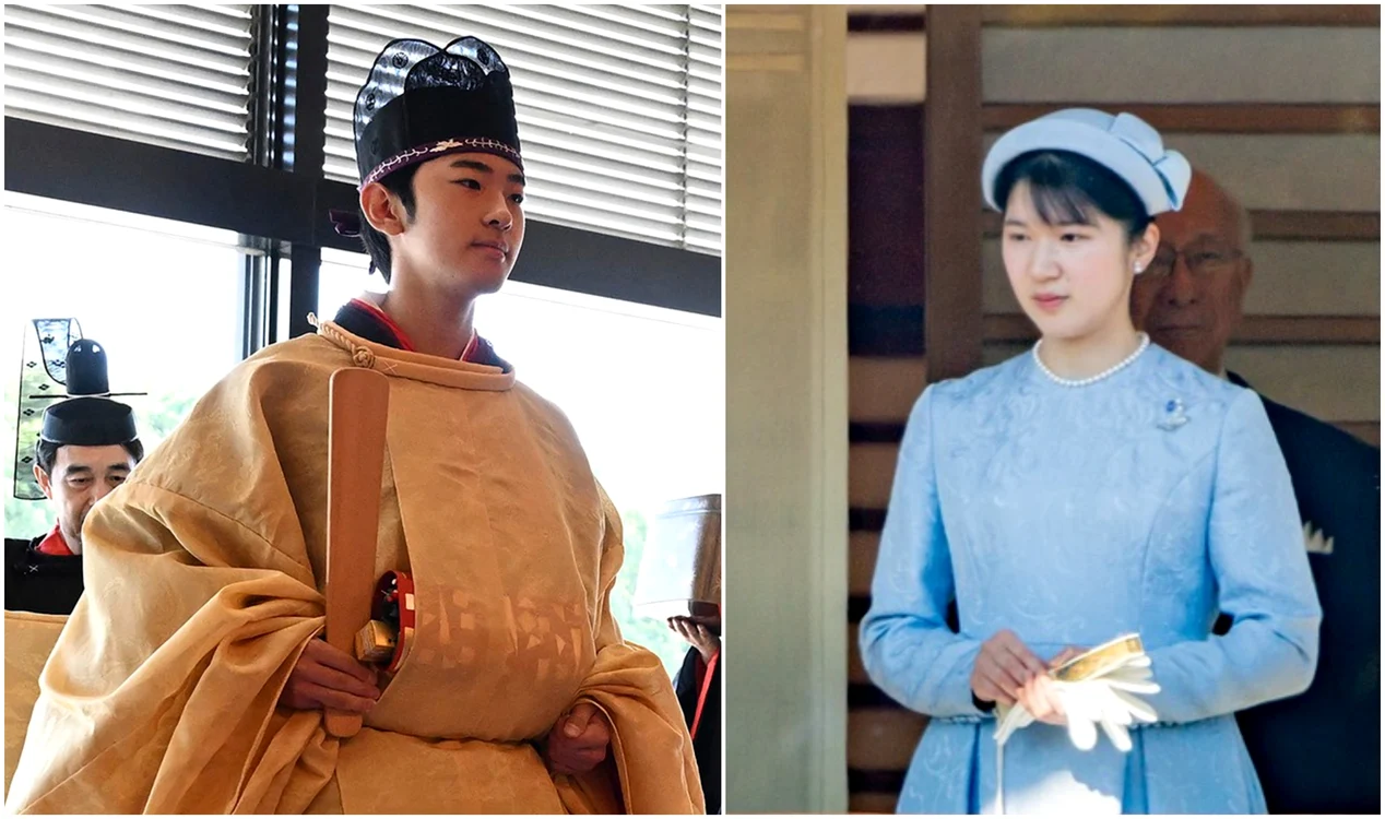 Prințul Hisahito și Prințesa Aiko a Japoniei   Profimedia jpg