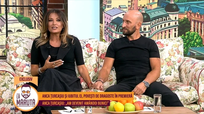 Anca Țurcașiu și Călin Șerban la Cătălin Măruță la Pro TV jpg