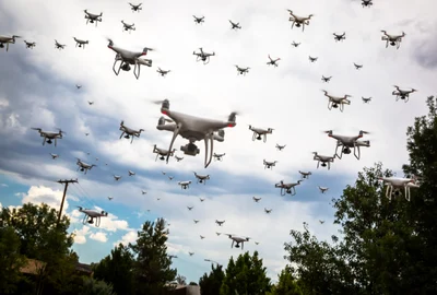 Roi de drone FOTO Shutterstock
