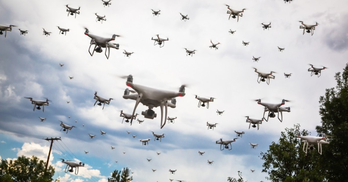 Norvegia desfășoară roiuri de drone autonome în NATO