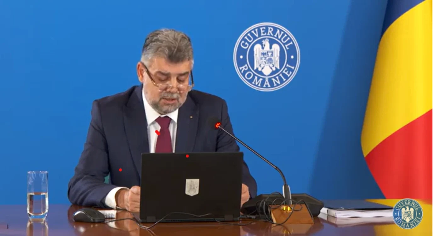 Premierul Marcel Ciolacu. FOTO Guvernul României