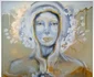 Roxana Maria Cernea, artista specializată în pictură intuitivă. FOTO Arhiva personală