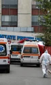 Coada de ambulante la spitalul Universitar de Urgenta Bucuresti FOTO Inquam Photos / Octav Ganea