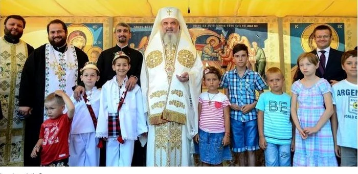 Patriarhul Daniel la Mănăstirea Sfânta Maria de la Techirghiol Foto patriarhia.ro