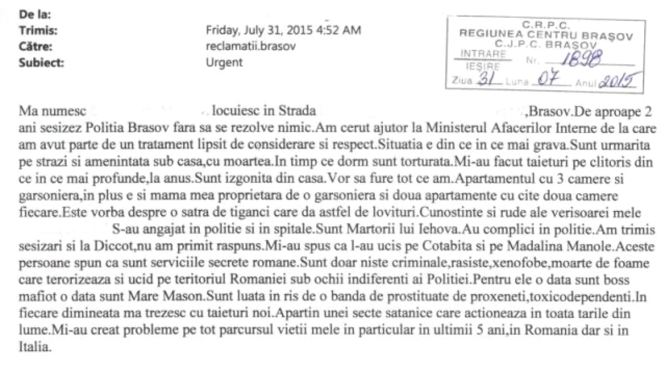 brasov sesizare opc