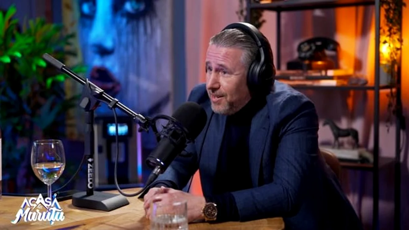 Laurențiu Reghecampf, invitat la podcastul lui Măruță