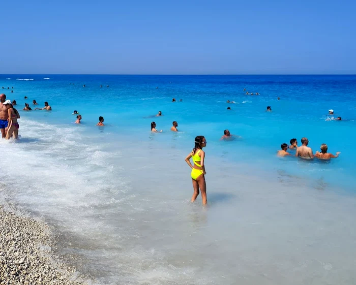 Lefkada, o destinație preferată de români FOTO: C. Mazilu