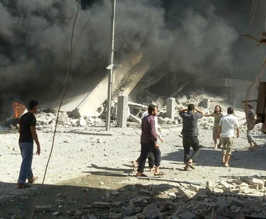 Atac rusesc în Siria FOTO AP