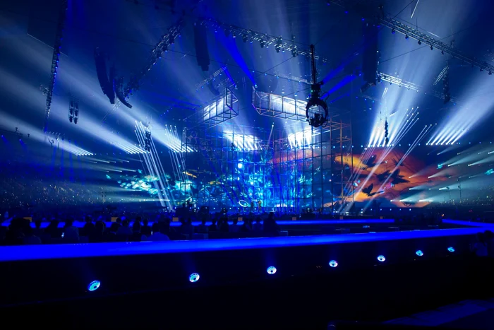 Paula Seling şi Ovi, la ultima repetiţie generală (foto: Facebook)