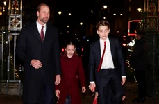 Prințul George, Prințesa Charlotte și Prințul William Foto Profimedia jpg