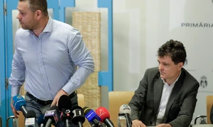 Ciprian Ciucu și Nicușor Dan Inquam Photos / George Călin