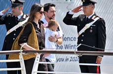 Prințul Hussein, Prințesa Rajwa și Prințesa Iman foto Profimedia (4) jpg
