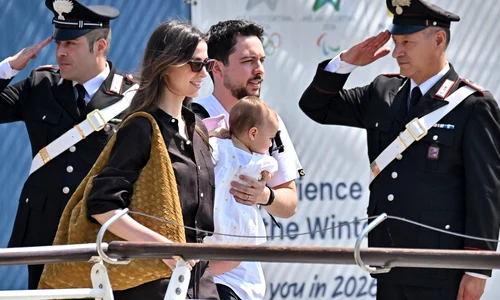 Prințul Hussein, Prințesa Rajwa și Prințesa Iman foto Profimedia (4) jpg