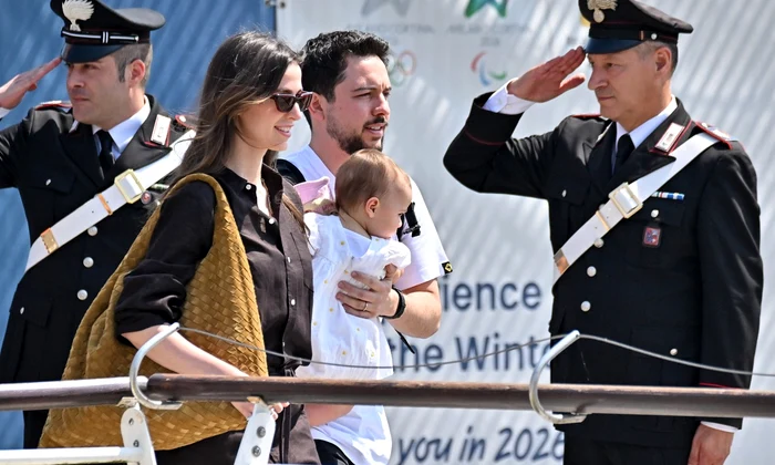 Prințul Hussein, Prințesa Rajwa și Prințesa Iman foto Profimedia (4) jpg