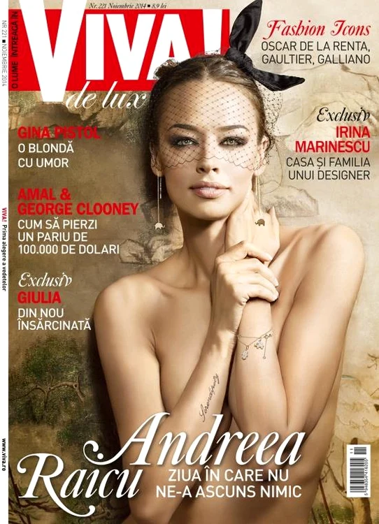 Feminină şi senzuală, Andreea surprinde, din nou, cu un pictorial de senzaţie