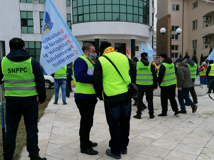 protest politisti