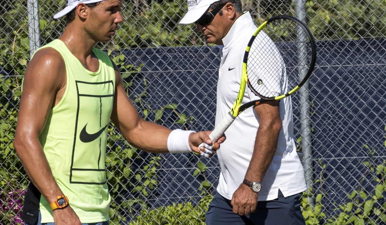 Rafael Nadal și Toni Nadal au colaborat îndelungă vreme (FOTO: EPA)