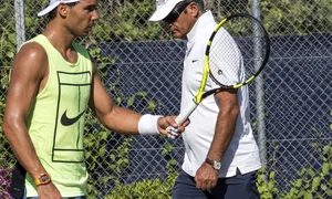Rafael Nadal si Toni Nadal (EPA) jpg