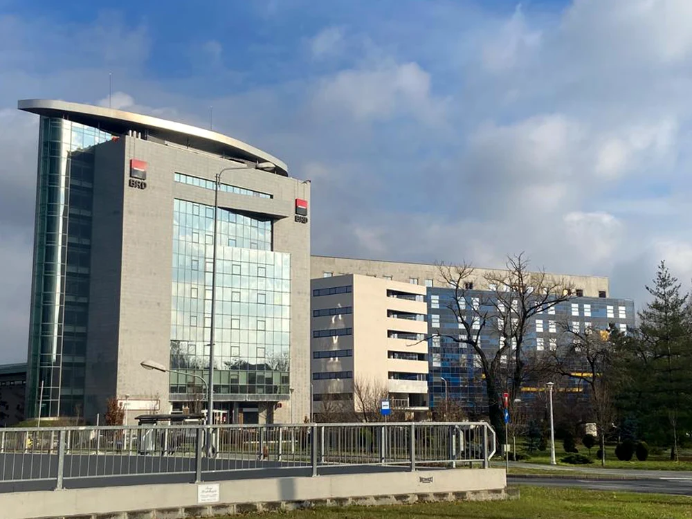 Sediul BNR din zona Michelangelo FOTO Lipoplast