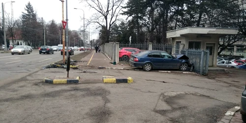 accident politist papuc