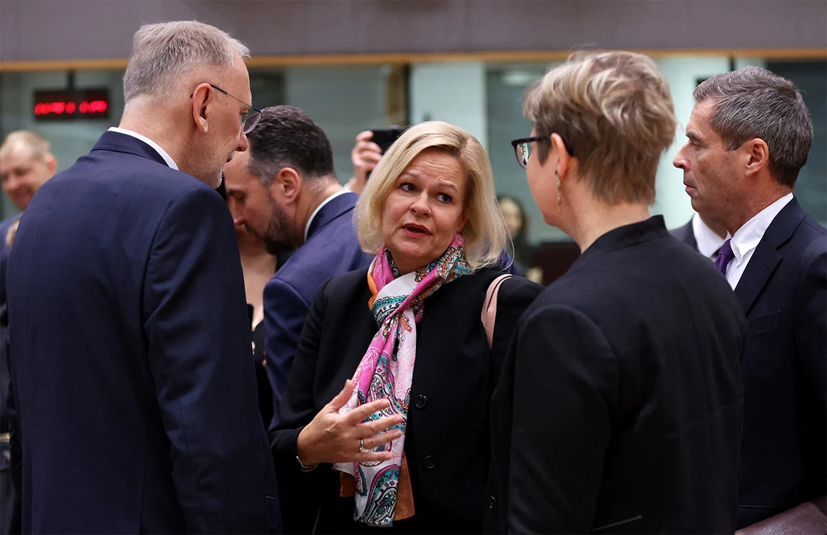 Ministrul de interne german Nancy Faeser a luat apărarea României și a amenințat Austria