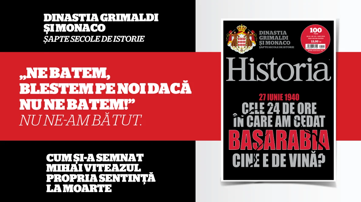 A apărut ediția de iunie a revistei Historia/ SUMAR png