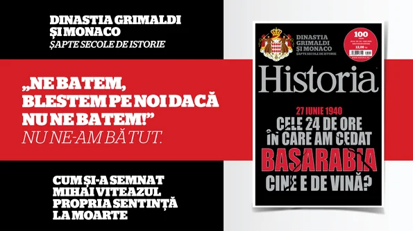 A apărut ediția de iunie a revistei Historia/ SUMAR png