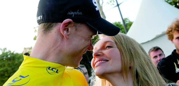 Froome, felicitat de soţia însărcinată FOTO AP