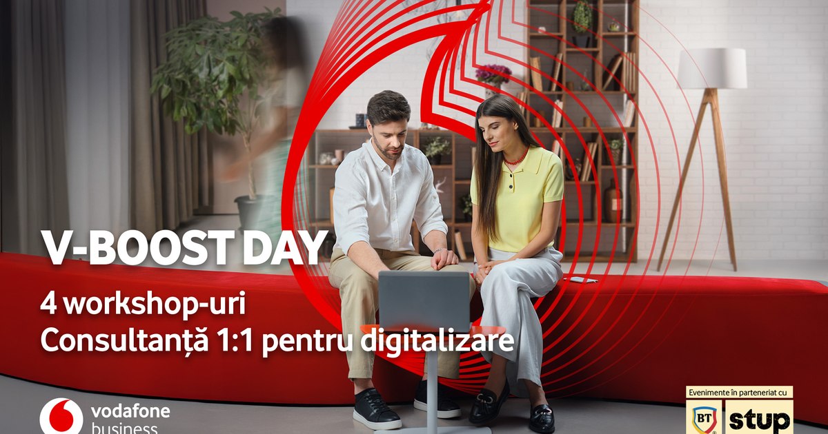 Stup Vodafone Business și Stup dedică antreprenorilor o zi pentru ...