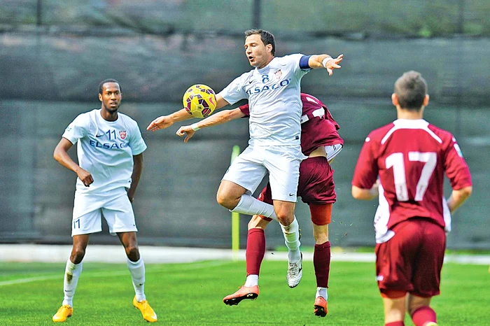 Croitoru e cel mai  experimentat jucător