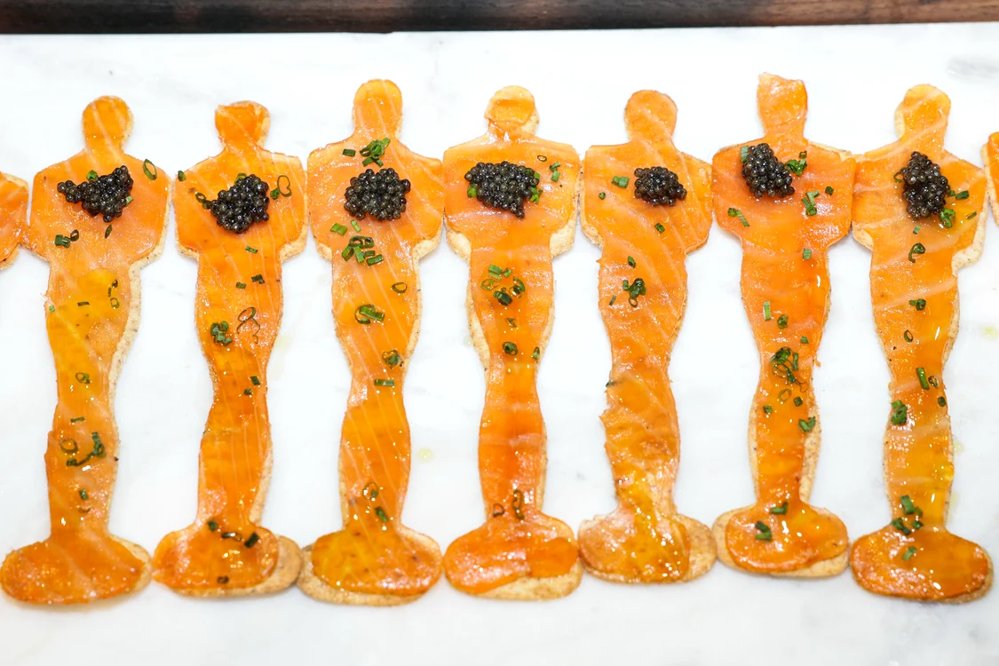 Celebrele statuete Oscar din somon afumat (Foto: Epa-Efe)