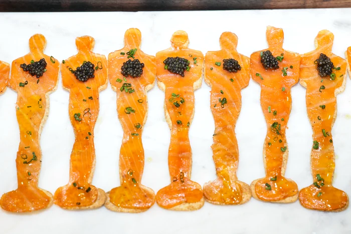 Celebrele statuete Oscar din somon afumat (Foto: Epa-Efe)