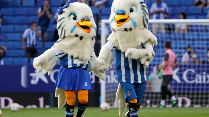 Mascotele celor de la Espanyol  Foto/Imago Images