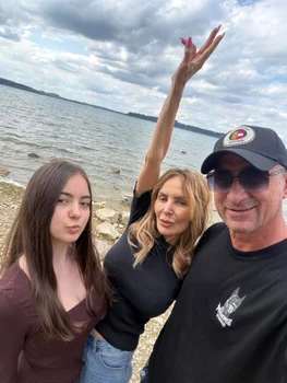 Daniela Gyorfi, fără machiaj în vacanță foto: Facebook