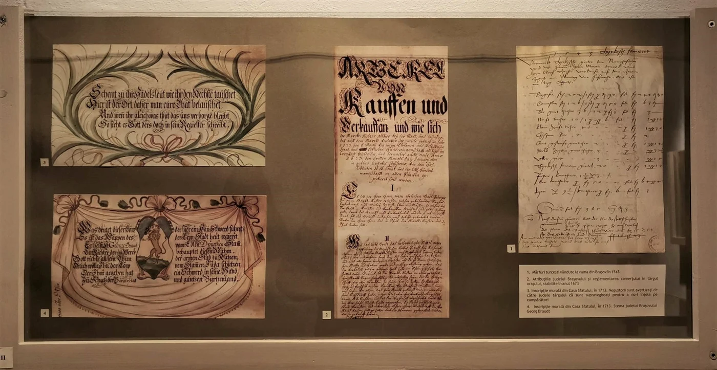 Muzeul de Etnografie Brașov prezintă, pe pagina de Facebook a instituției, câteva foto-documente din expoziția permanentă a Muzeului Civilizației Urbane a Brașovului