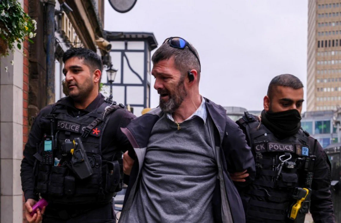 Bărbat arestat la Manchester FOTO: X
