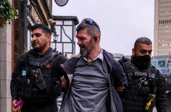 Bărbat arestat la Manchester FOTO: X