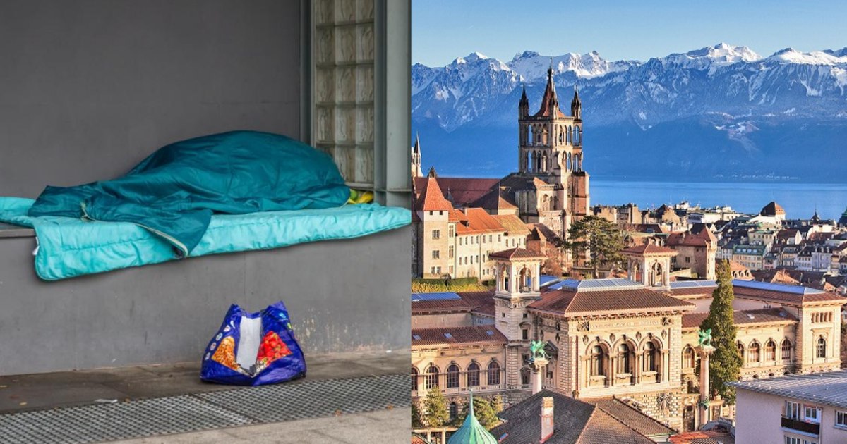 Un român doarme pe străzi în Elveția, deși câștigă 4.000 de euro pe lună