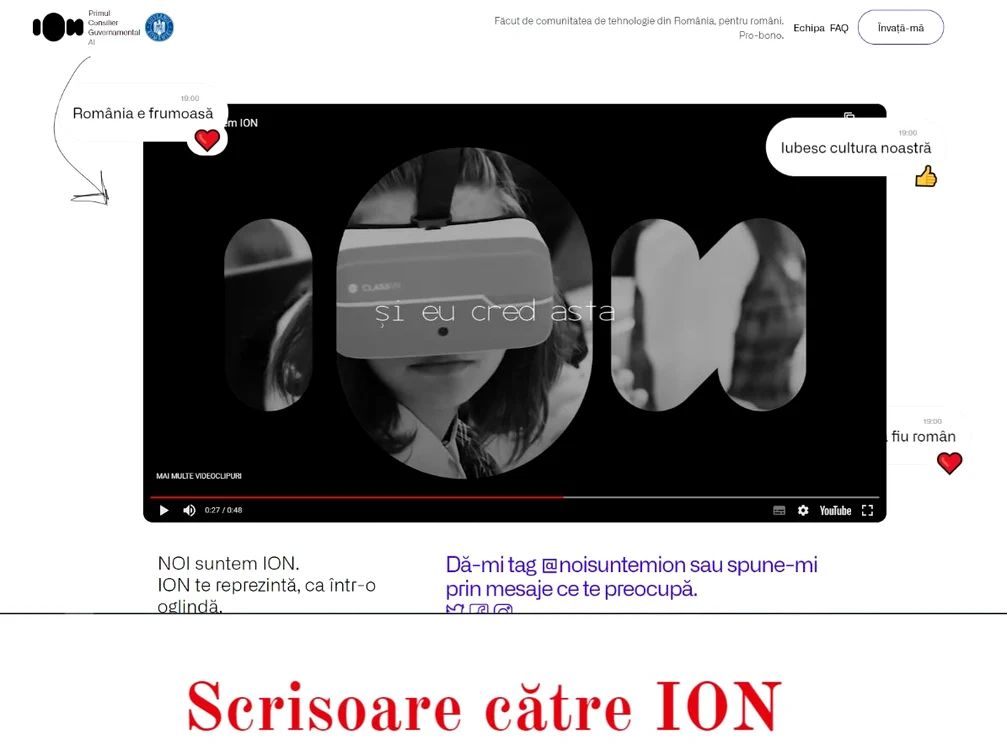 Imaginea fetiței care a fost preluată în filmul de prezentare FOTO captură Youtube