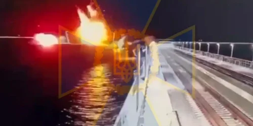 Atac asupra podului Kerci FOTO Captură video jpg