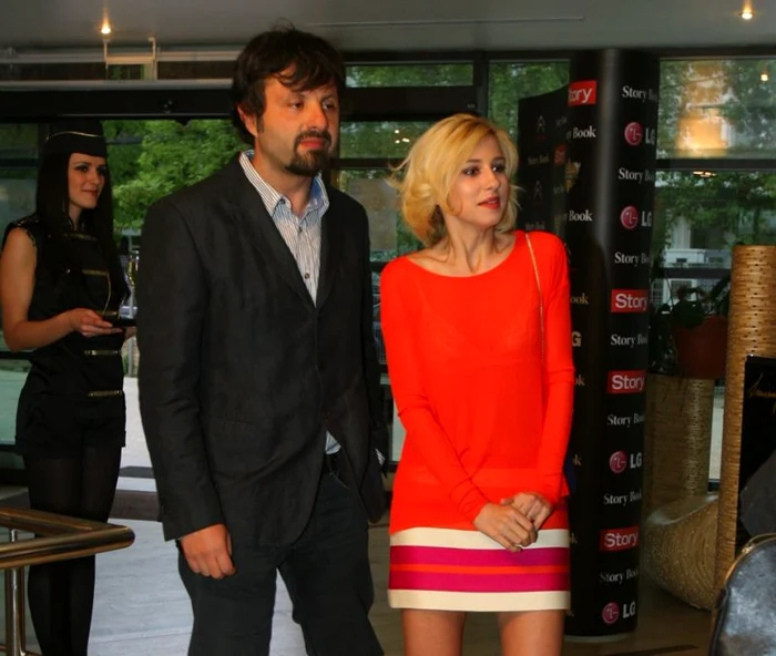 Dana Rogoz şi Radu, iubitul ei!