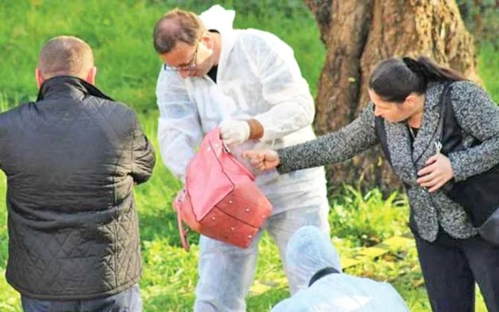 Din geanta femeii, găsită de criminalişti, nu a dispărut nimic