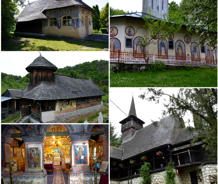 Bisericile de lemn din Argeș Foto: Biserici de lemn-Muntenia - Institutul Național al Patrimoniului