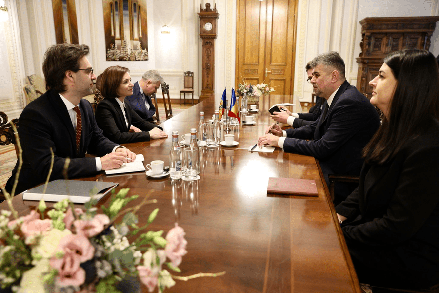 Ciolacu, întâlnire cu Maia Sandu: România sprijină total eforturile pro-europene de la Chișinău