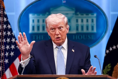 Trump   conferinta de presa Casa Albă FOTO EPA EFE jpg