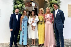 botez fiul lui Mary Katrantzou nasi Printul Pavlos si Marie Chantal a Greciei, Niarchos si Sabine Getty (1) jpg