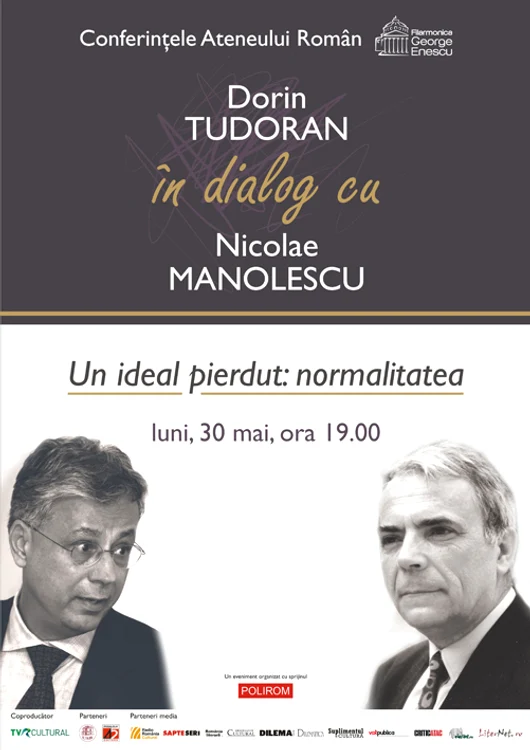 Dorin Tudoran la Conferinţele Ateneului Român jpeg